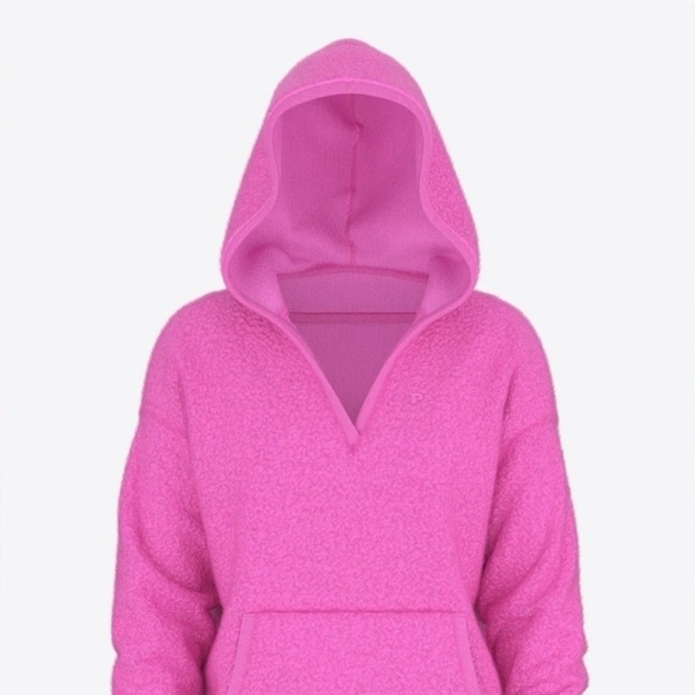 Victoria’s Secret Pink Hooded Fleece Pullover Hoodie - Picture 1 of 5